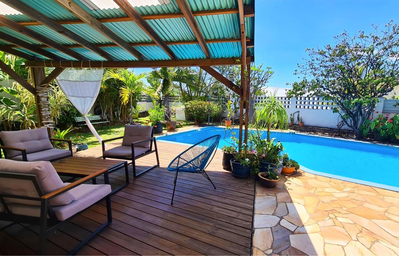 Ti Case Fleurie * Piscine * Jardin Tropical Saint-Leu Buitenkant foto