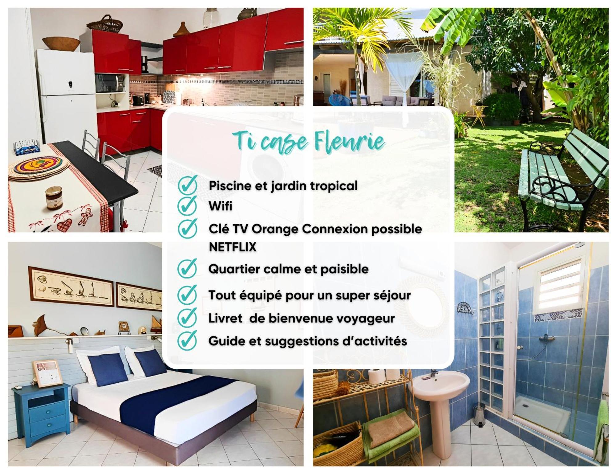 Ti Case Fleurie * Piscine * Jardin Tropical Saint-Leu Buitenkant foto
